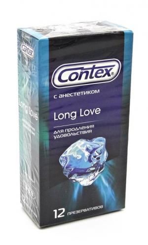 Презерватив Contex Long Love продлевающий.