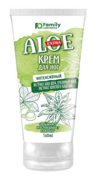 Изображение товара Крем для ног Вилсен extra aloe интенсивный 160мл Крем для ног Вилсен extra aloe интенсивный 160мл фотография