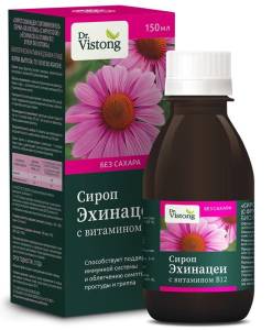 Сироп эхинацеи с витамином B12 Dr.Vistong ВИС 150мл