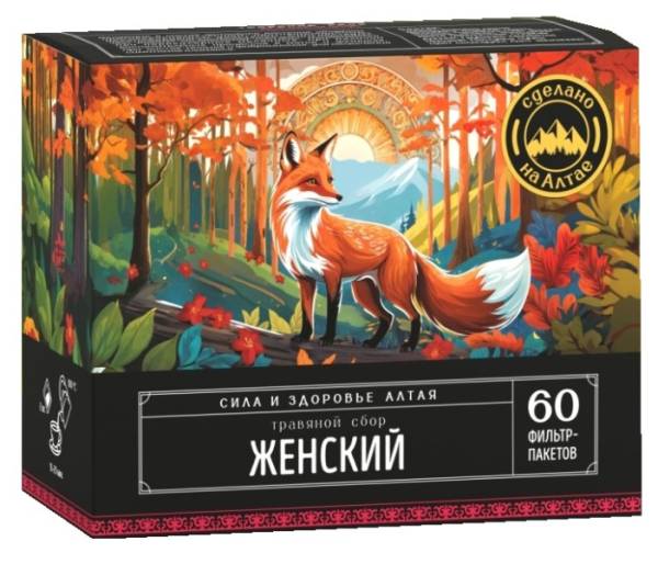 Изображение товара Сбор травяной Женский Алтайский Нектар 60 пакетиков Сбор травяной Женский Алтайский Нектар 60 пакетиков фотография
